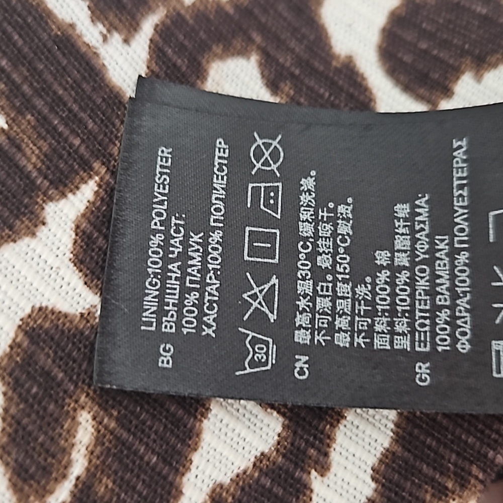 H&M Leopard Blazer Sz 8 - Picture 6 of 11